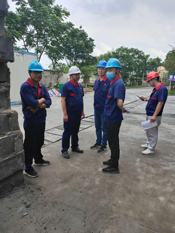 公司開(kāi)展二季度安環(huán)、消防、防汛綜合大檢查